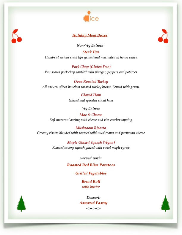 Holiday Meal Boxes