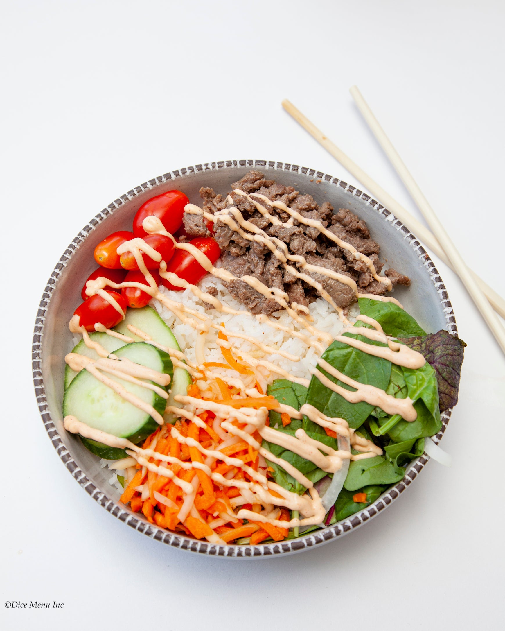 Catering near Boston - Korean Bowl Menu