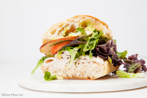 Assorted Sandwiches and Wraps